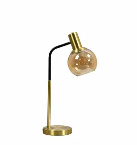 Lighting123 Lucca Margo Table Lamp E27 Bulb Cap for Living Room Bedroom Office