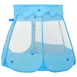 Berkfield Children Play Tent Blue 102x102x82 cm