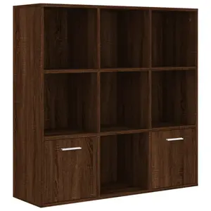 Arundhati Bookcase Oak / 98cm H x 98cm W x 30cm D