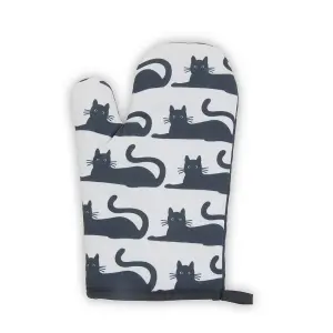 Maison by Premier Black Cat Single Oven Glove