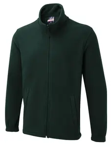 The UX Full Zip Fleece UX5 - Bottle Green - S - UX Full Zip Fleece