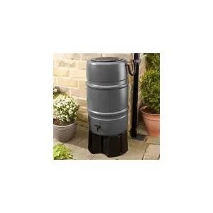 Harcostar 227 Litre Grey Water Butt with Tap