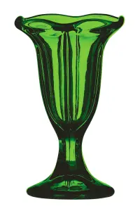 Essentials by Premier Green Glass Coloured Sundae Dish