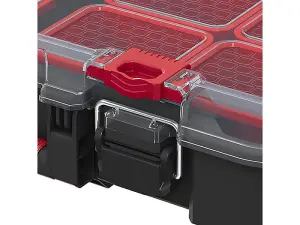 Keter Stack N Roll Versatile Storage Organizer with Removable Bins