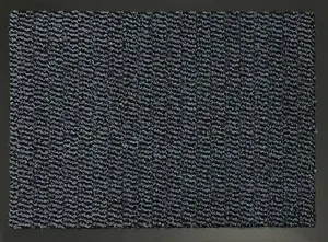 Serdim Rugs Non Slip Dirt Trapper Rubber Edged PVC Barrier Door Entrance Mats Blue 120x180 cm