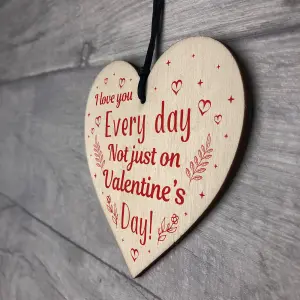 Valentines Gift For Him / Her / Boyfriend / Girlfriend / Husband / Wife Keepsake Wooden Heart