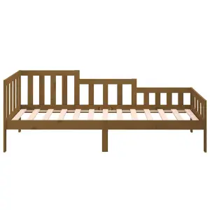 Berkfield Day Bed Honey Brown 80x200 cm Solid Wood Pine