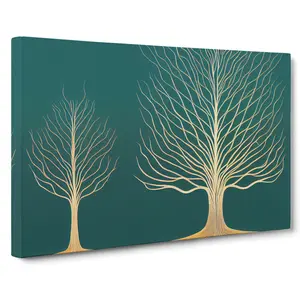 XXX-H1022-WF-4880X Iconic Trees - Wrapped Canvas Print 40cm H x 60cm W x 3cm D