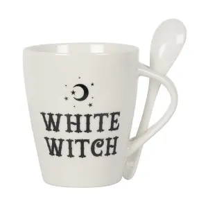 Something Different White Witch Mug Set White (One Size)