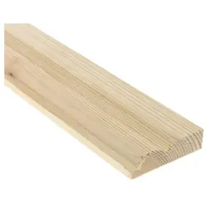 PACK OF 20 (Total 20 Units) - 20.5mm MT Redwood Torus Architrave 25mm x 75mm (act size 20.5mm x 70mm) x 4800mm