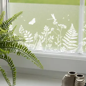 d-c-fix Meadow Premium Static Cling Window Film Border for Décor 1.5m(L) 20cm(W)