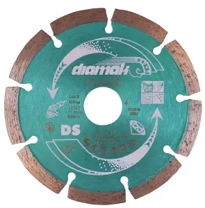 Makita DGA452Z 18v 4.5" 115mm Angle Grinder Lithium Bare Tool + Diamond Blade