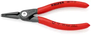 KNIPEX 48 11 J1 SB Precision Circlip Pliers, 140mm 75078