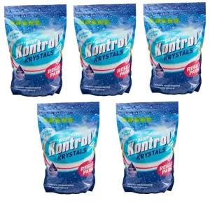 5 x Kontrol Moisture Trap Krystals - Refill Pack 2.5KG, Damp Absorbing