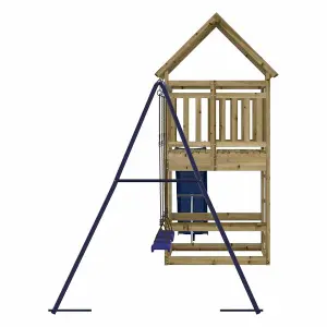 Berkfield Outdoor Playset Impregnated Wood Pine