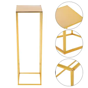 Golden Tall Metal Floor Vase Flower Stand Wedding Centrepieces 60cm (H)