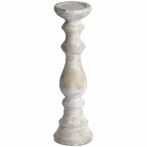 UK Homeliving Large Stone Candle holder