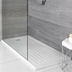 Walk-In Shower Tray Low Profile Sizes From 1400-1700mm