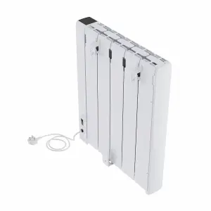 Right Radiators 5FIN 1500W Ceramic Radiator Electric Smart Heater WIFI Control Wall Mounted Portable Timer