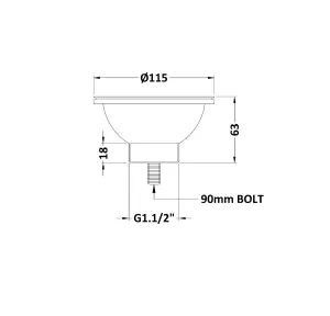 Fireclay Kitchen Bundle - Single Bowl Butler Sink with Tap Ledge, Waste & Mono Tap, 595mm - Brushed Brass - Balterley