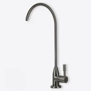 Hommix Milo Brushed 304 Stainless Steel Elegant Single Water Dispensing Tap