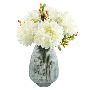 Pack of 6 x 75cm Extra Large Reflex Chrysanthemum - White