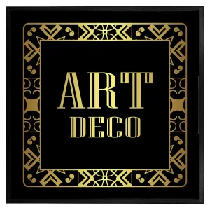 Art deco (Picutre Frame) / 16x16" / Brown