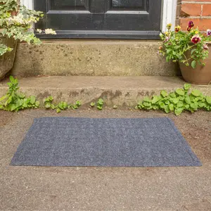 85 Heavy Duty Dirt Trapper Door Mat - 60cm x 40cm (Set of 2)