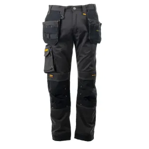 DeWalt Chester Grey & black Unisex Holster pocket trousers, W38" L31"