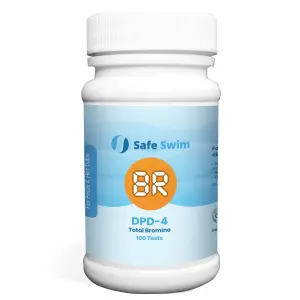 Safe Swim Meter Reagent DPD-4 Total Bromine (For Use With Safe Swim Digital Photometer ONLY)