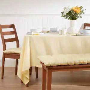 Homescapes Cream Tablecloth 178 x 300 cm