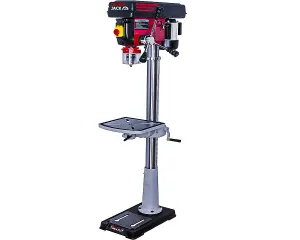 Lumberjack 20mm Floor Standing Professional Trade Drill Press 12 Speed Pillar Red