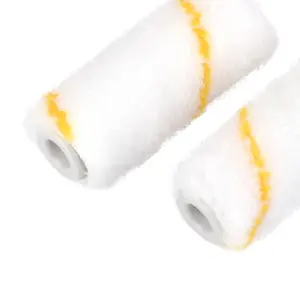 GoodHome 2½" Short Pile Microfibre Roller sleeve, Pack of 2