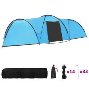 Ayako 8 Person Tent Blue