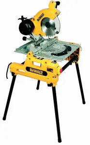 DEWALT DW743N 240v Flip over saw 250mm blade