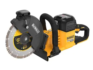 Dewalt DCS691X2 54v XR Flexvolt Cut Off Saw 230mm Wireless - 2x 9ah