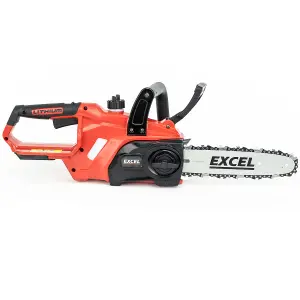 Excel 18V Chainsaw Wood Cutter 245mm with 1 x 5.0Ah Battery & Charger