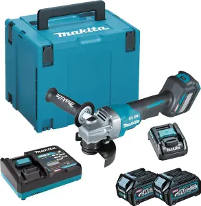 MAKITA GA028GD202 40v Angle grinder 4.1/2" (115mm)