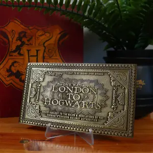 Harry Potter Limited Edition Replica Hogwarts Express Train Ticket