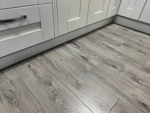 Tradeline Kitchen Plinth Dust Grey Gloss Finish 2.7mtr Long 150mm Wide 18mm Thick