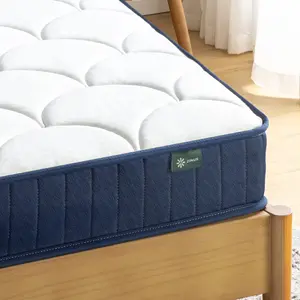 Tight Top pocket spring mattress - Medium firmness mattress - Mattress with multiple layers Kingsize (5')