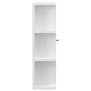 Berkfield Bathroom Mirror Cabinet White 66x17x63 cm MDF