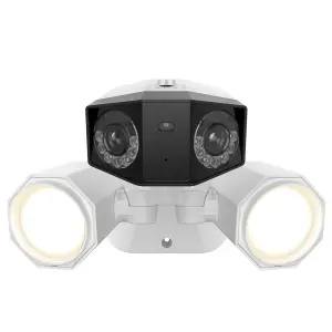 Reolink 4K Duo 2 PoE 180 degree view Smart Advanced AI detection, Colour night vision Floodlight Camera