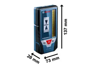 Bosch LR 7 Professional Laser Receiver for Accurate Leveling