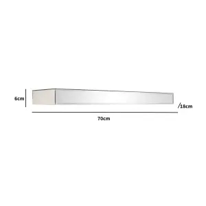 Melody Maison Mirrored Floating Wall Shelf