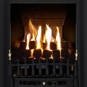 Focal Point Blenheim multi flue Black Manual control 3.1kW Gas Fire