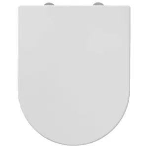 Soft-Close Toilet Seat Memphis Duroplast White