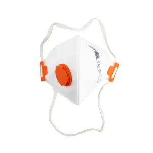 FFP3 Masks - Single - Respair Model X Fold Flat Respirators P3v with Valve