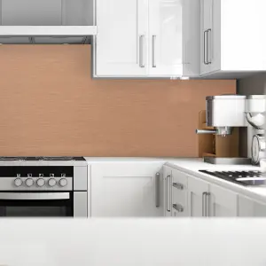 Splashwall Copper Laminate & MDF Splashback, (H)600mm (W)2440mm (T)10mm