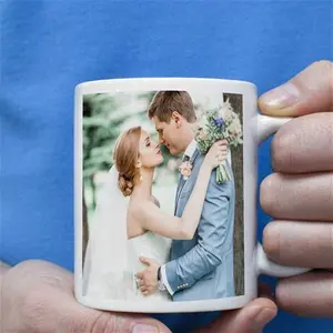 Personalised Photo Mug - Photo Upload And Message